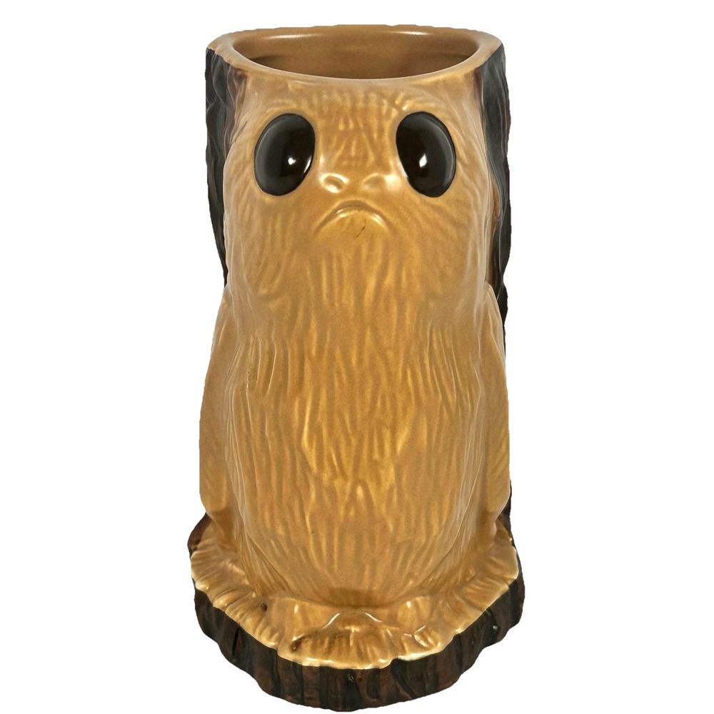 Star Wars Galaxy's Edge Porg Ceramic Mug Cup Disneyland Oga's Cantina 1st Ed